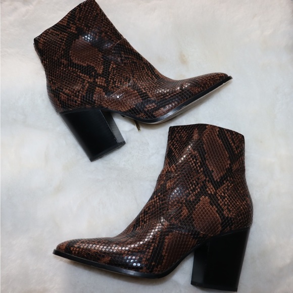 Zara Woman Python Boots - Picture 10 of 10